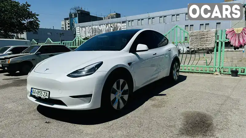 Позашляховик / Кросовер Tesla Model Y 2021 null_content л. Автомат обл. Запорізька, Запоріжжя - Фото 1/11