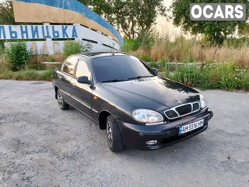 Седан Daewoo Lanos 2007 1.5 л. Ручна / Механіка обл. Житомирська, location.city.myropil - Фото 1/17