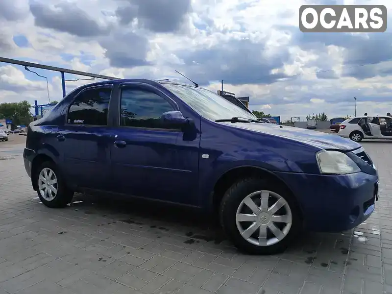 Седан Dacia Logan 2007 1.6 л. Ручна / Механіка обл. Запорізька, Запоріжжя - Фото 1/18