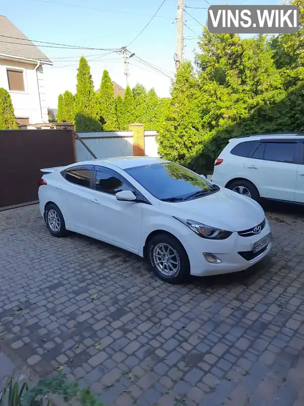 Седан Hyundai Elantra 2012 1.59 л. Ручная / Механика обл. Одесская, Одесса - Фото 1/21