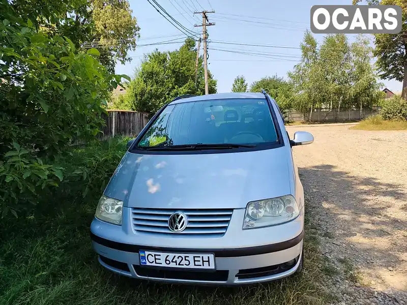 Мінівен Volkswagen Sharan 2005 1.9 л. Ручна / Механіка обл. Чернівецька, Чернівці - Фото 1/18