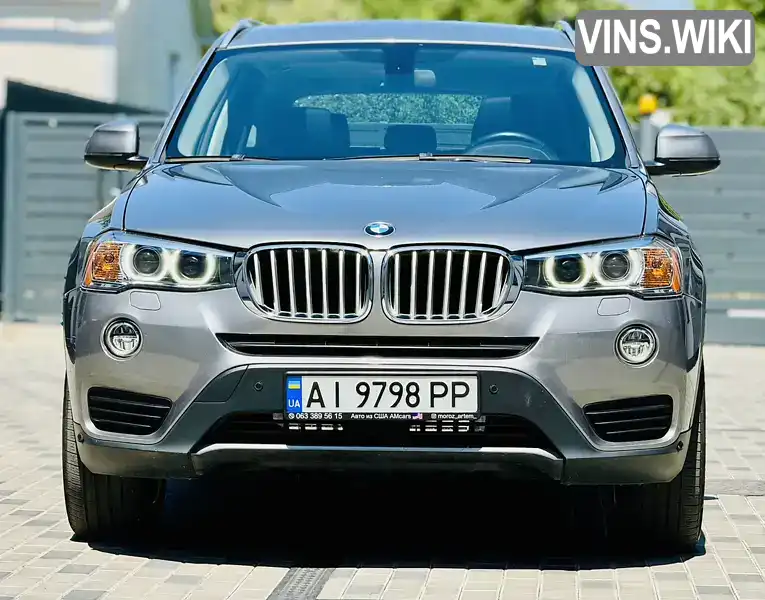 5UXWX9C59G0D83935 BMW X3 2015 Позашляховик / Кросовер 2 л. Фото 1