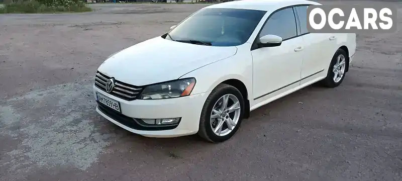 Седан Volkswagen Passat 2013 1.97 л. Автомат обл. Житомирська, Овруч - Фото 1/19