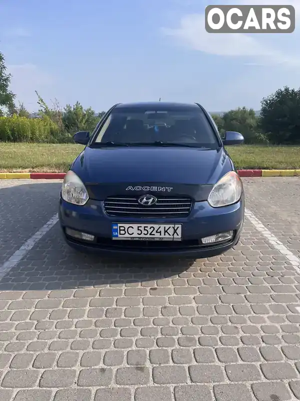 Седан Hyundai Accent 2007 1.4 л. Ручна / Механіка обл. Львівська, Львів - Фото 1/17