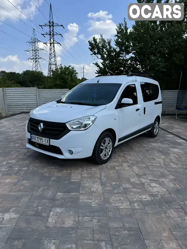 Мінівен Renault Dokker 2015 1.46 л. Ручна / Механіка обл. Харківська, Харків - Фото 1/20