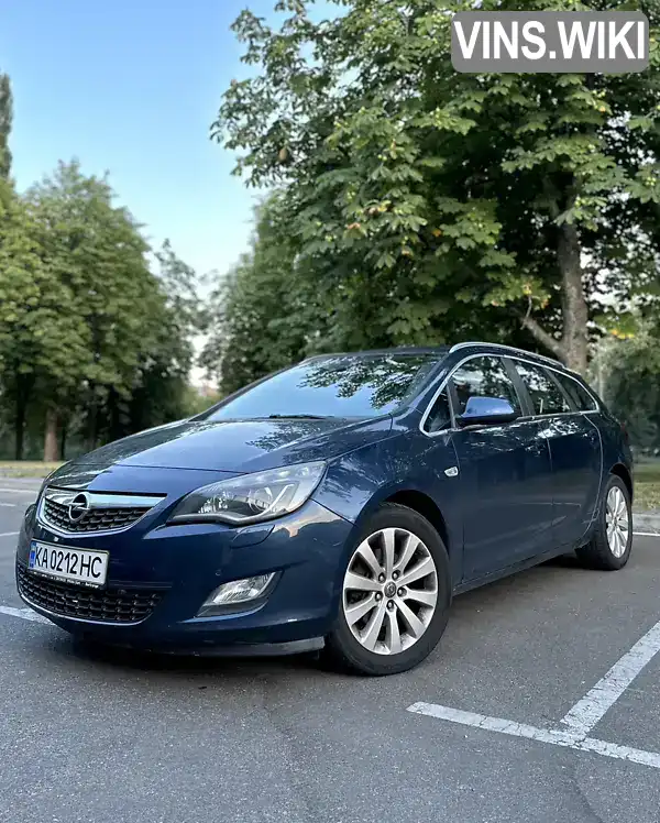 Універсал Opel Astra 2012 1.96 л. Автомат обл. Київська, Київ - Фото 1/20