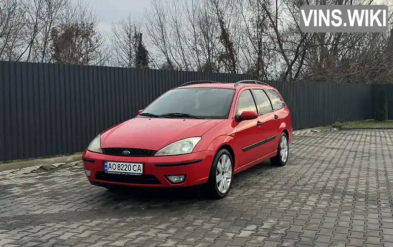 Универсал Ford Focus 2002 1.8 л. Ручная / Механика обл. Закарпатская, Ужгород - Фото 1/11