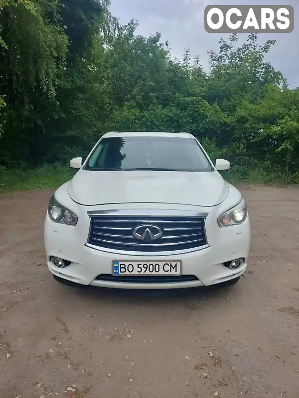 Позашляховик / Кросовер Infiniti JX35 2013 3.5 л. Варіатор обл. Тернопільська, Тернопіль - Фото 1/21