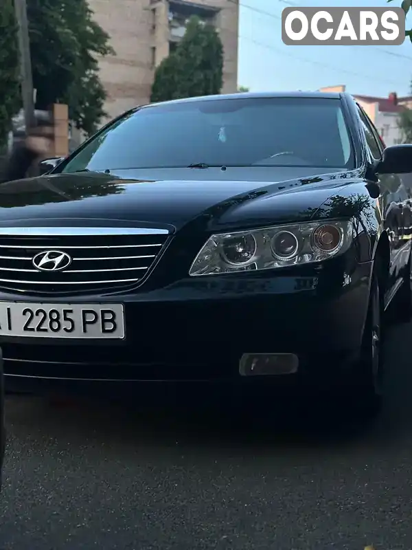 Седан Hyundai Grandeur 2007 2.2 л. Автомат обл. Київська, Вишневе - Фото 1/21