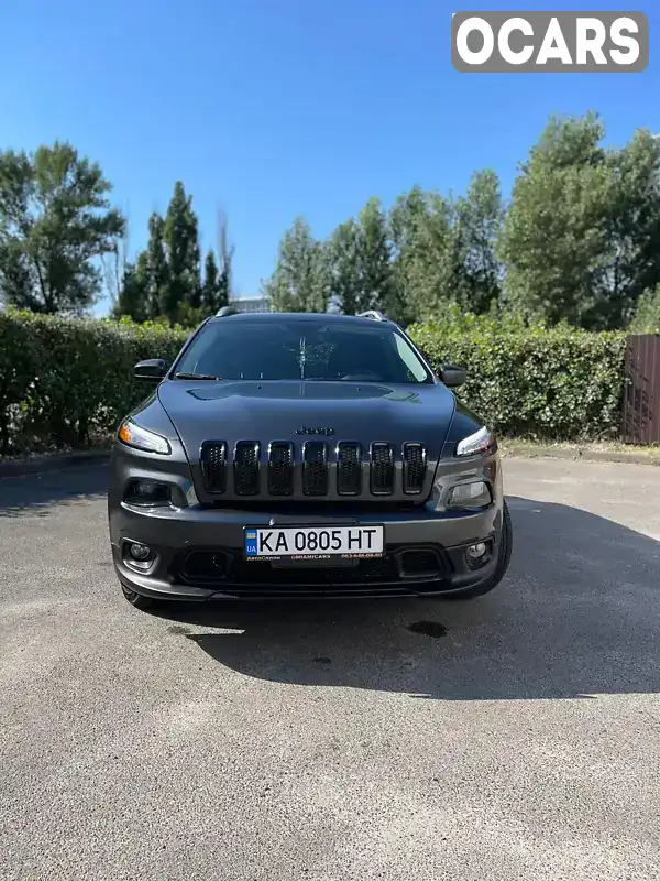 Позашляховик / Кросовер Jeep Cherokee 2017 3.24 л. Автомат обл. Київська, Вишневе - Фото 1/18