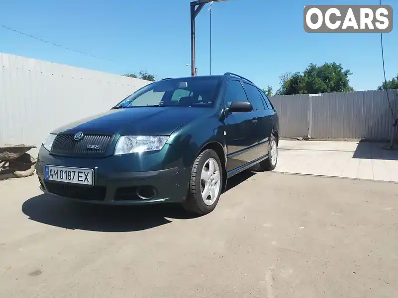 Універсал Skoda Fabia 2005 1.39 л. Ручна / Механіка обл. Донецька, Дружківка - Фото 1/12