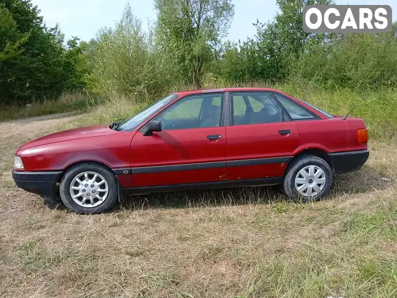 Седан Audi 80 1988 1.78 л. Ручна / Механіка обл. Івано-Франківська, Івано-Франківськ - Фото 1/13