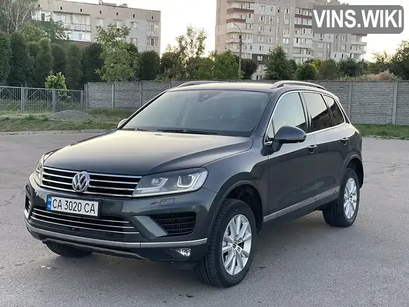 Позашляховик / Кросовер Volkswagen Touareg 2015 3 л. Автомат обл. Черкаська, Кам'янка - Фото 1/19