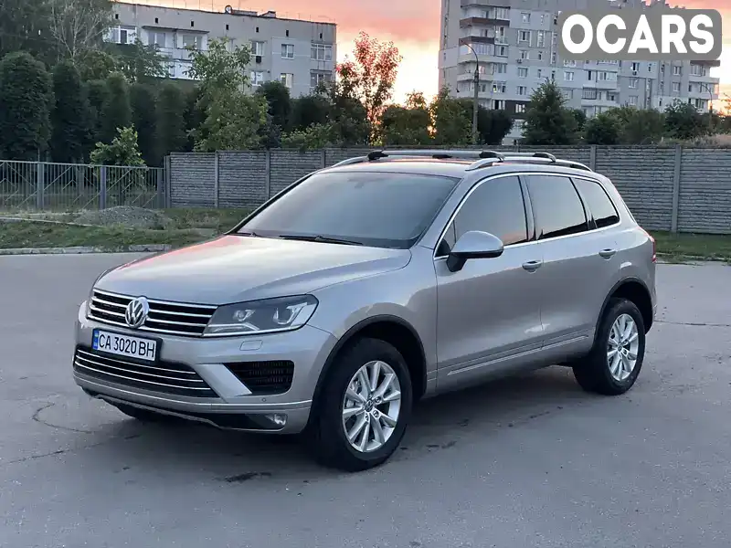 Позашляховик / Кросовер Volkswagen Touareg 2015 2.97 л. Автомат обл. Черкаська, Кам'янка - Фото 1/21