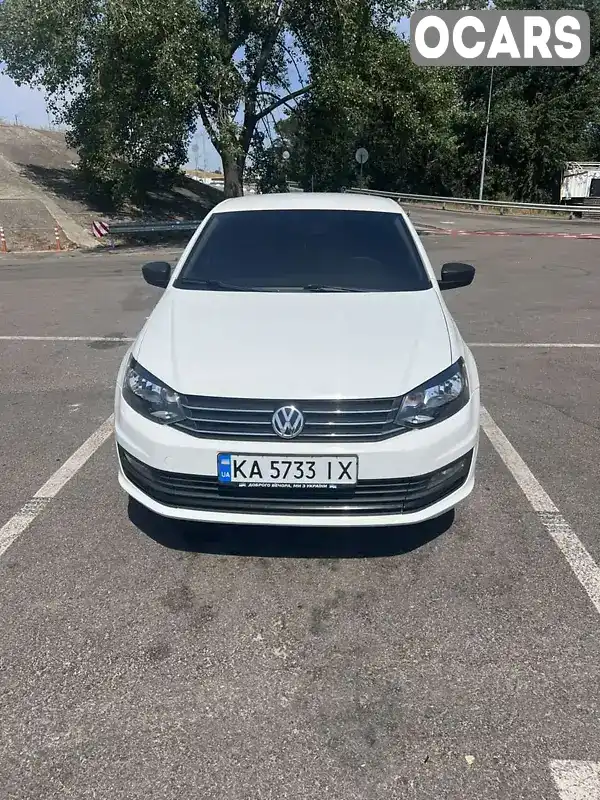 Седан Volkswagen Polo 2019 1.6 л. обл. Київська, Київ - Фото 1/9