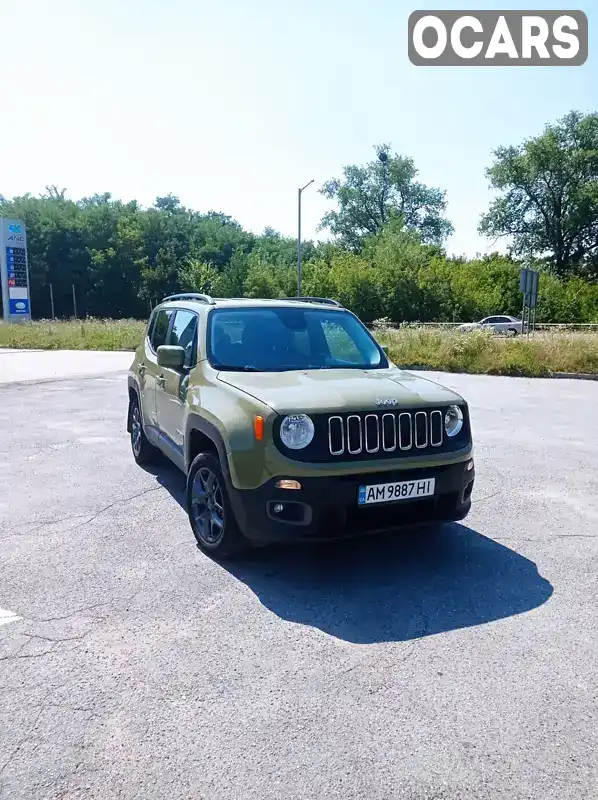 Позашляховик / Кросовер Jeep Renegade 2015 2.4 л. обл. Житомирська, Бердичів - Фото 1/21