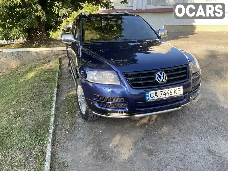 Позашляховик / Кросовер Volkswagen Touareg 2005 2.5 л. Автомат обл. Черкаська, Умань - Фото 1/9