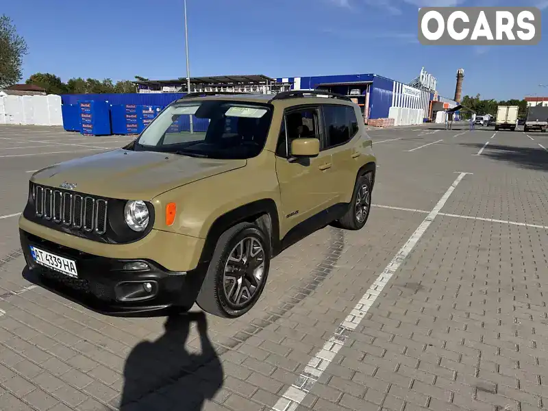 Позашляховик / Кросовер Jeep Renegade 2015 2.36 л. Автомат обл. Івано-Франківська, Коломия - Фото 1/22