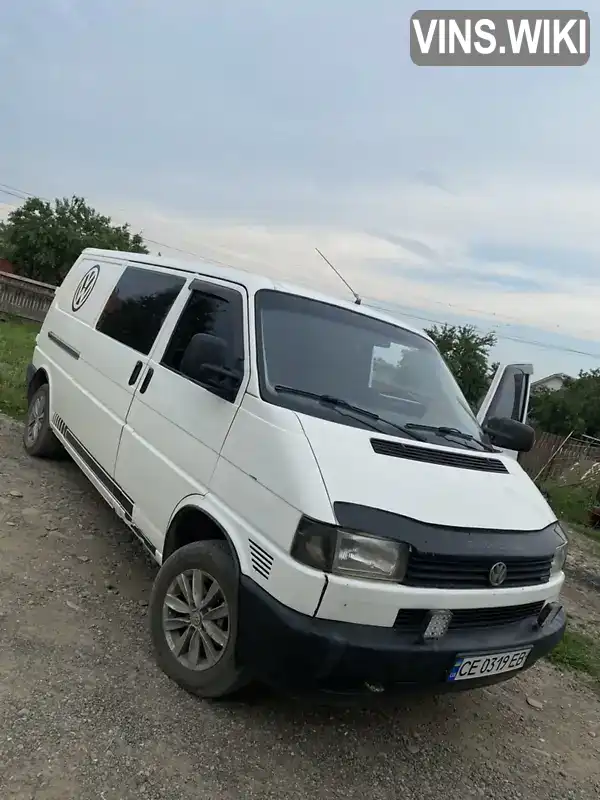 Мінівен Volkswagen Transporter 1997 2.46 л. Ручна / Механіка обл. Чернівецька, Чернівці - Фото 1/16