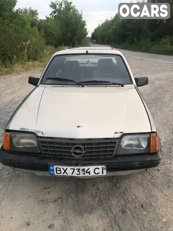 Седан Opel Ascona 1985 1.6 л. Ручна / Механіка обл. Хмельницька, Кам'янець-Подільський - Фото 1/10