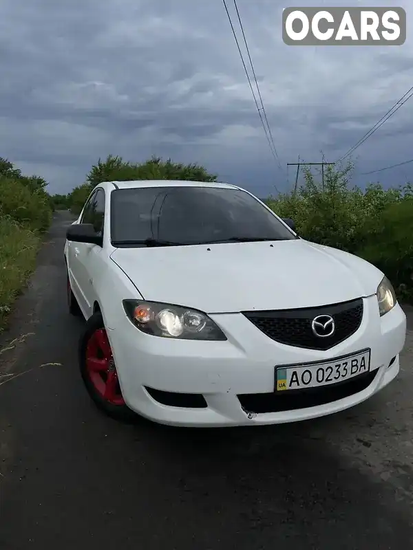 Седан Mazda 3 2004 2 л. Ручная / Механика обл. Закарпатская, Ужгород - Фото 1/8