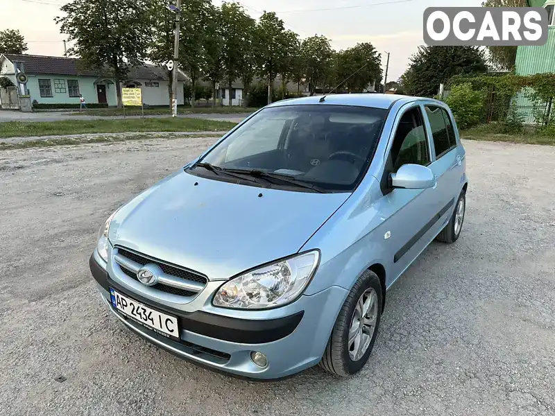 Хетчбек Hyundai Getz 2007 1.4 л. Ручна / Механіка обл. Хмельницька, Нова Ушиця - Фото 1/18