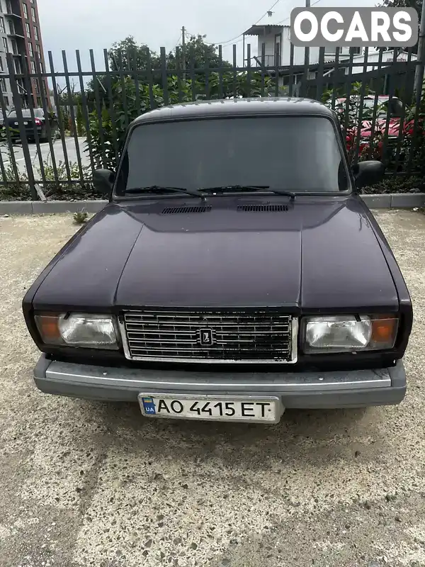 Седан ВАЗ / Lada 2107 1997 1.45 л. Ручна / Механіка обл. Закарпатська, Ужгород - Фото 1/6