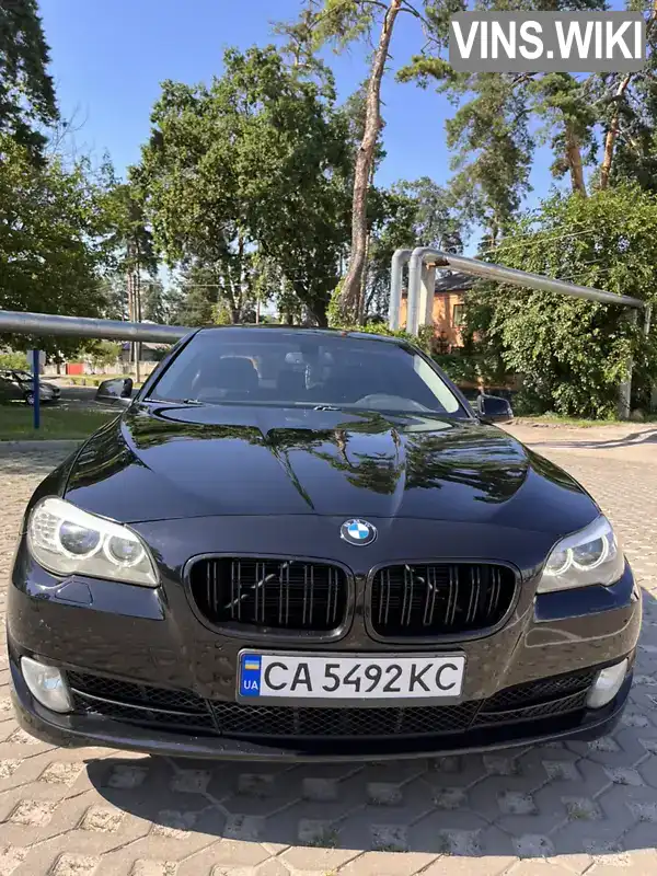 Седан BMW 5 Series 2013 2 л. Автомат обл. Черкасская, Черкассы - Фото 1/19