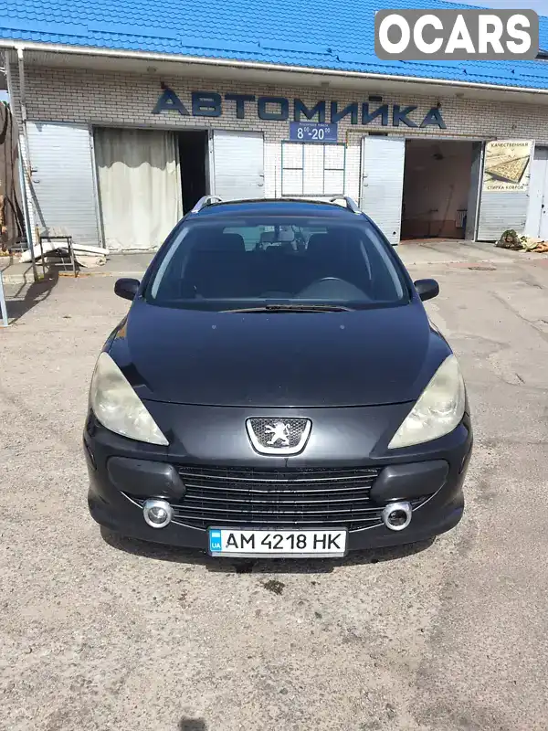 Універсал Peugeot 307 2006 2 л. Ручна / Механіка обл. Житомирська, Житомир - Фото 1/10