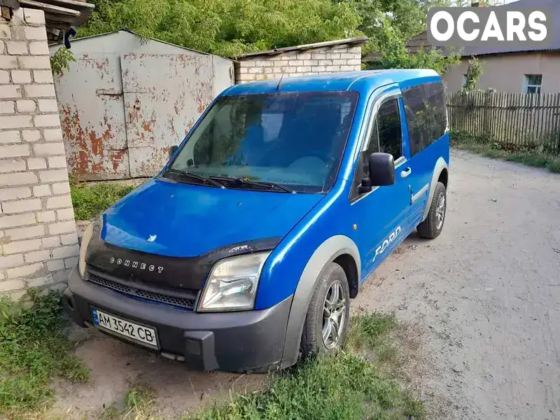 Минивэн Ford Tourneo Connect 2003 1.8 л. Ручная / Механика обл. Житомирская, Житомир - Фото 1/8