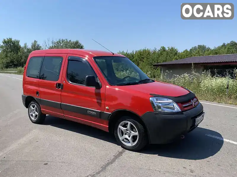 Мінівен Citroen Berlingo 2008 1.56 л. Ручна / Механіка обл. Сумська, Охтирка - Фото 1/21