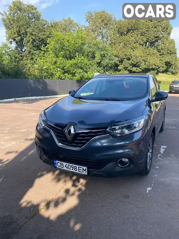 Позашляховик / Кросовер Renault Kadjar 2015 1.46 л. Автомат обл. Чернігівська, Чернігів - Фото 1/15