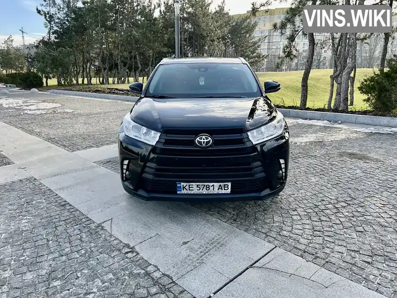 Позашляховик / Кросовер Toyota Highlander 2018 3.5 л. Автомат обл. Дніпропетровська, Дніпро (Дніпропетровськ) - Фото 1/21