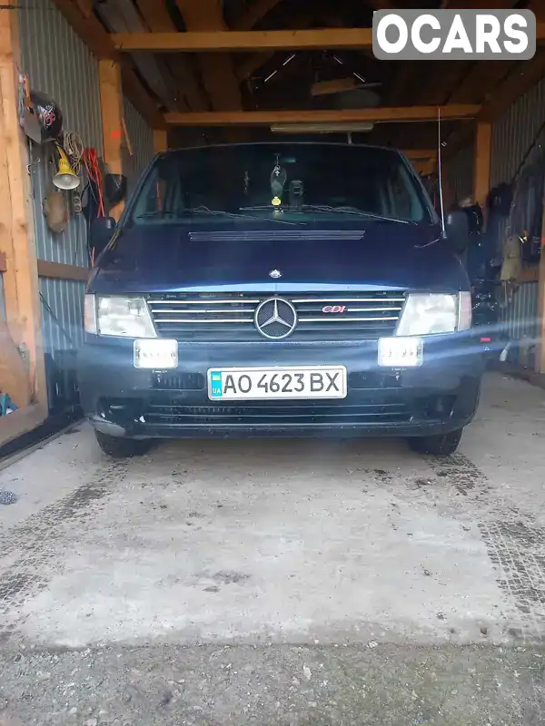 Минивэн Mercedes-Benz Vito 2000 2.15 л. Ручная / Механика обл. Закарпатская, Межгорье - Фото 1/18