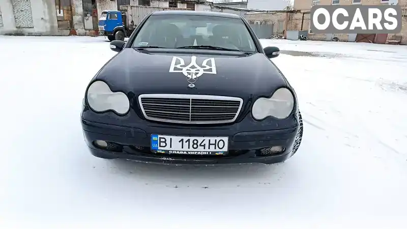 Седан Mercedes-Benz C-Class 2003 2.1 л. Ручна / Механіка обл. Полтавська, Кременчук - Фото 1/8