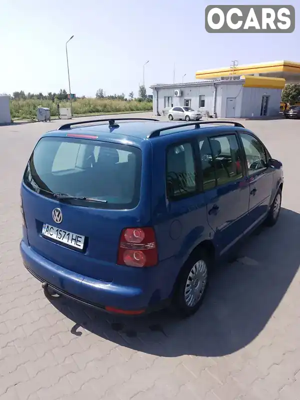 Мінівен Volkswagen Touran 2008 1.9 л. Ручна / Механіка обл. Волинська, location.city.prylutske - Фото 1/21