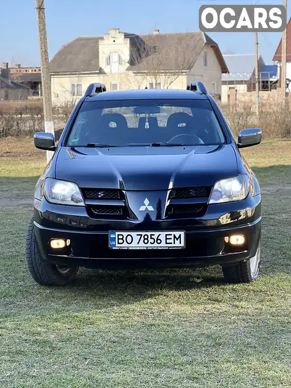 Позашляховик / Кросовер Mitsubishi Outlander 2003 2 л. Ручна / Механіка обл. Тернопільська, Бучач - Фото 1/21