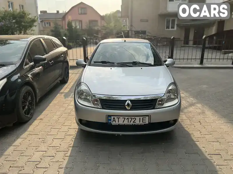 Седан Renault Clio Symbol 2009 1.4 л. Ручна / Механіка обл. Івано-Франківська, Івано-Франківськ - Фото 1/16