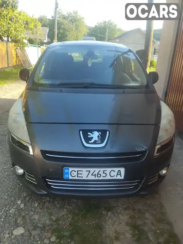 Мікровен Peugeot 5008 2010 1.56 л. Ручна / Механіка обл. Чернівецька, Чернівці - Фото 1/6