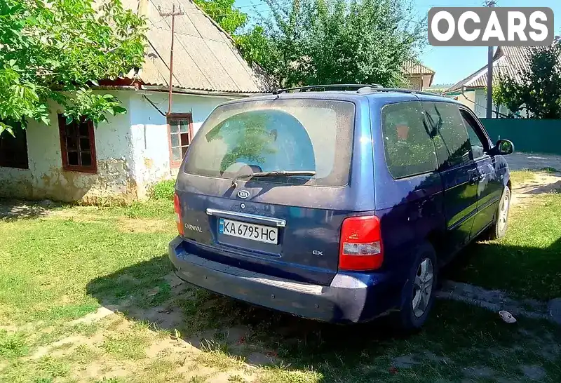 Мінівен Kia Carnival 2003 2.9 л. Ручна / Механіка обл. Вінницька, Бершадь - Фото 1/9