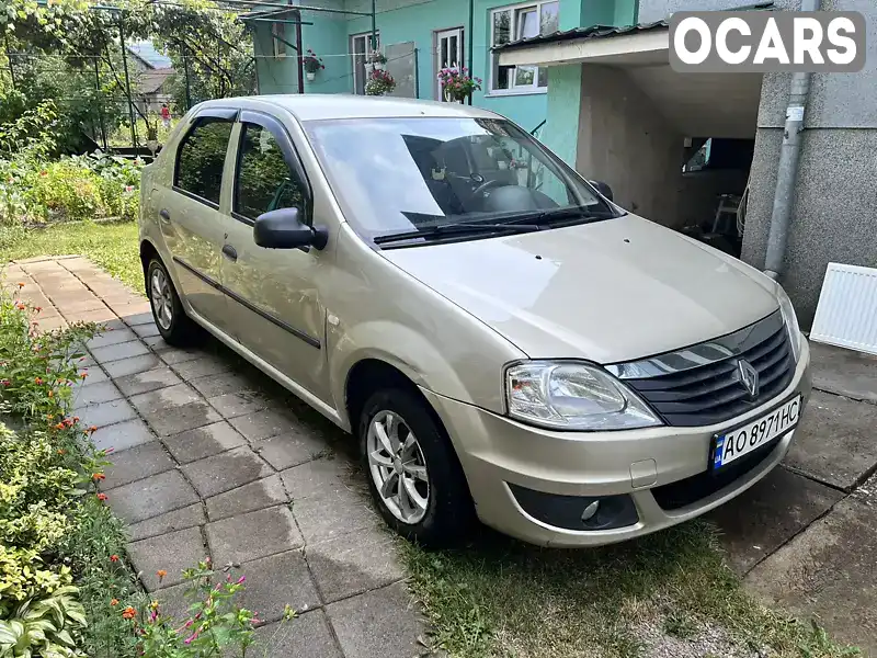 Седан Renault Logan 2012 1.39 л. обл. Закарпатська, Свалява - Фото 1/13