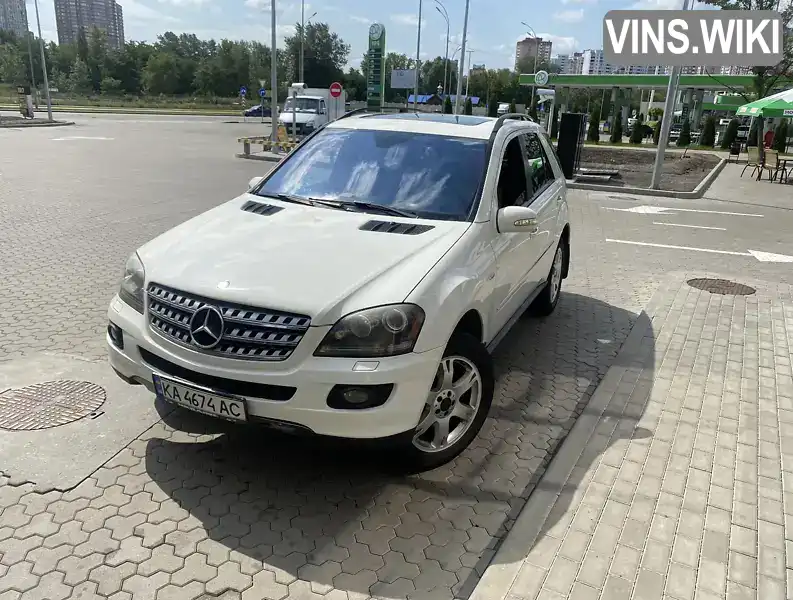 Позашляховик / Кросовер Mercedes-Benz M-Class 2007 3.5 л. Автомат обл. Київська, Київ - Фото 1/11