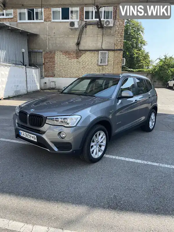 Позашляховик / Кросовер BMW X3 2016 3 л. Автомат обл. Київська, Київ - Фото 1/21