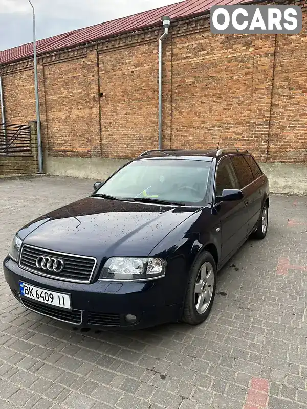 Універсал Audi A6 2003 2.5 л. Варіатор обл. Рівненська, Здолбунів - Фото 1/21