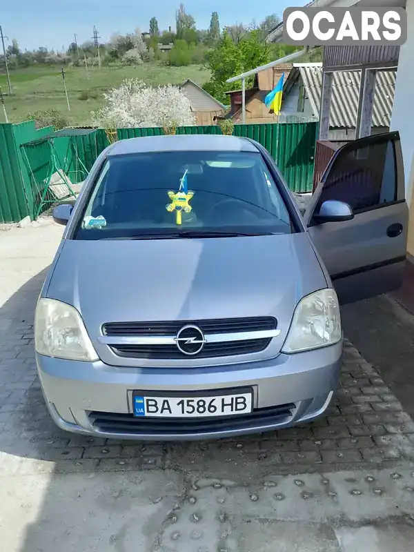 Мікровен Opel Meriva 2003 1.6 л. Ручна / Механіка обл. Кіровоградська, Кропивницький (Кіровоград) - Фото 1/15