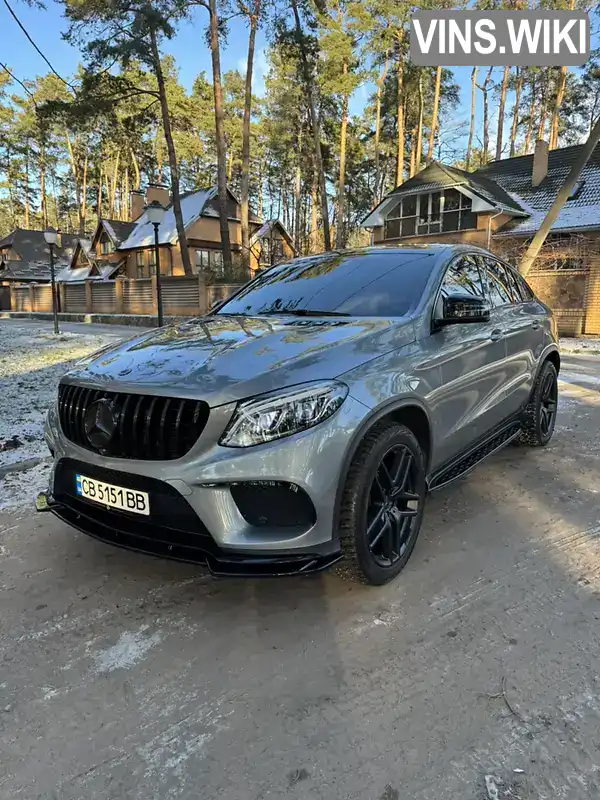 Позашляховик / Кросовер Mercedes-Benz GLE-Class 2015 2.99 л. Автомат обл. Полтавська, Кременчук - Фото 1/21