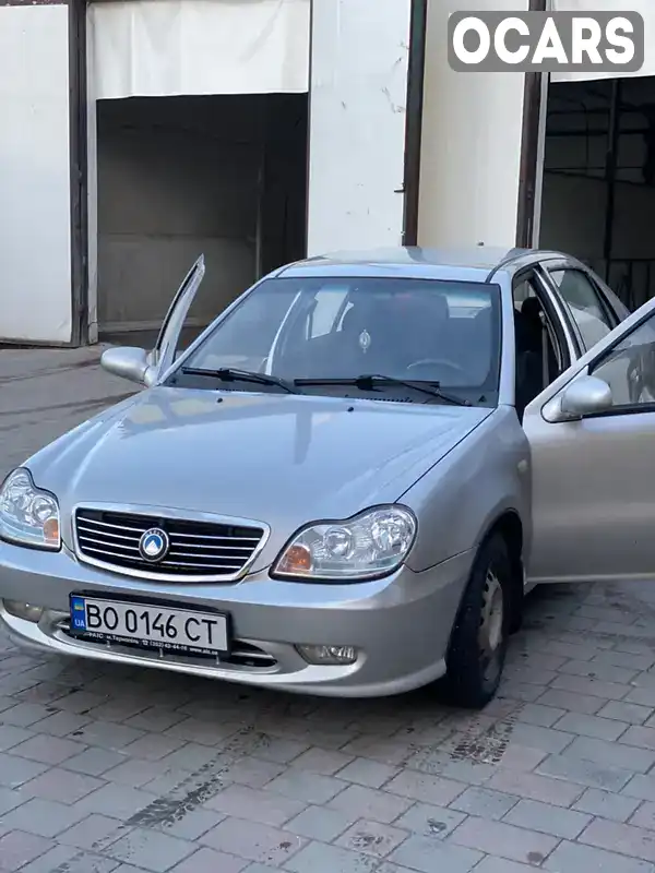 Седан Geely CK-2 2012 1.5 л. Ручна / Механіка обл. Тернопільська, Збараж - Фото 1/7