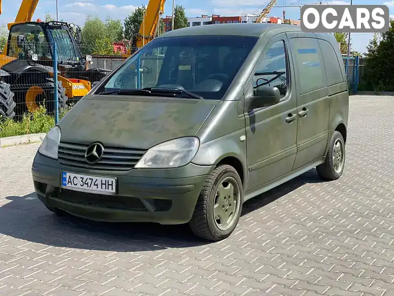 Мінівен Mercedes-Benz Vaneo 2002 1.7 л. Автомат обл. Донецька, Слов'янськ - Фото 1/21