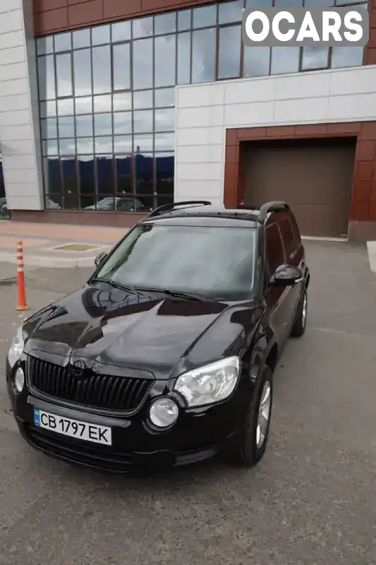 Позашляховик / Кросовер Skoda Yeti 2010 1.97 л. Автомат обл. Черкаська, Умань - Фото 1/15