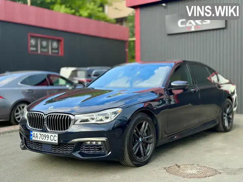 Седан BMW 7 Series 2016 4.39 л. Автомат обл. Киевская, Киев - Фото 1/21